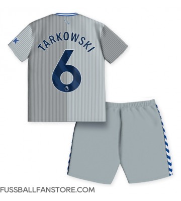 Everton James Tarkowski #6 Replik 3rd trikot Kinder 2023-24 Kurzarm (+ Kurze Hosen)